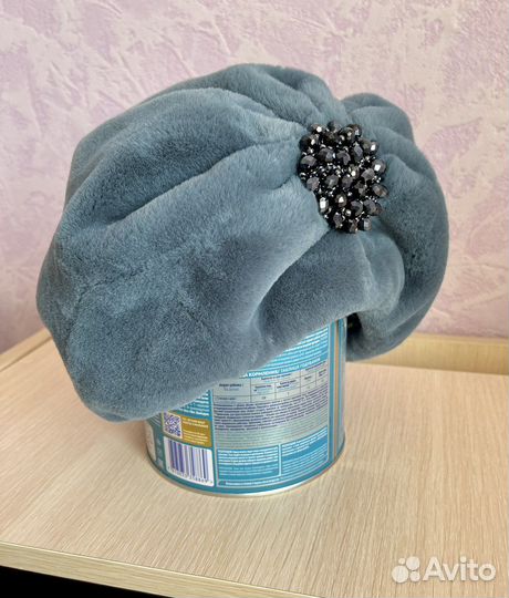 Шапка-чалма (эко-мех) новая шапка из экомеха