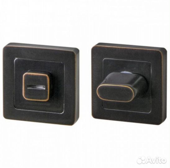 Ручка поворотная BK6 QR ABL-28 темная медь Punto