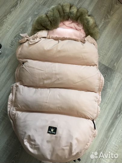 Зимний конверт в коляску elodie details