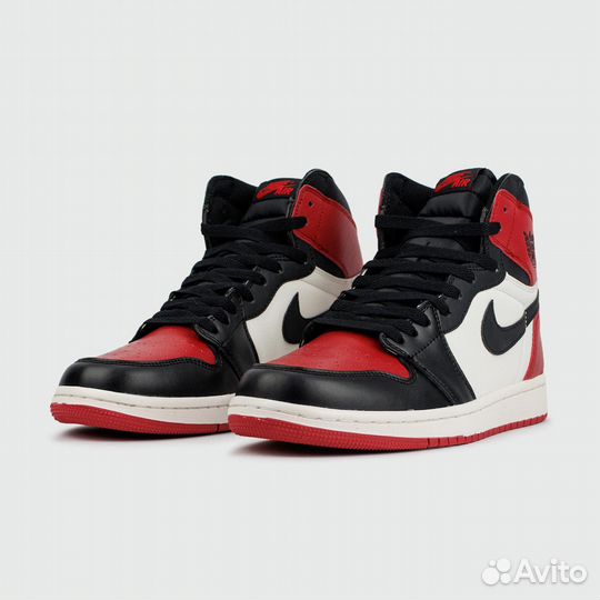 Nike Air Jordan 1 Bred Toe 2018 new