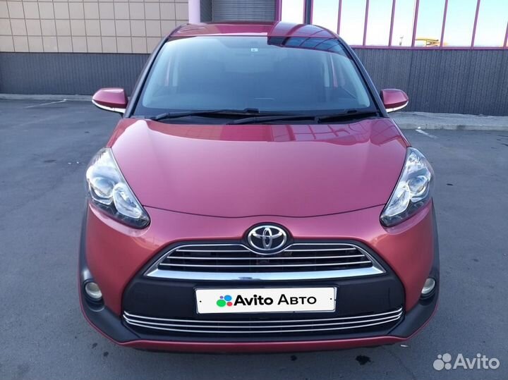 Toyota Sienta 1.5 CVT, 2017, 89 000 км