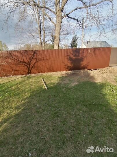 Заборы,навесы,кровля