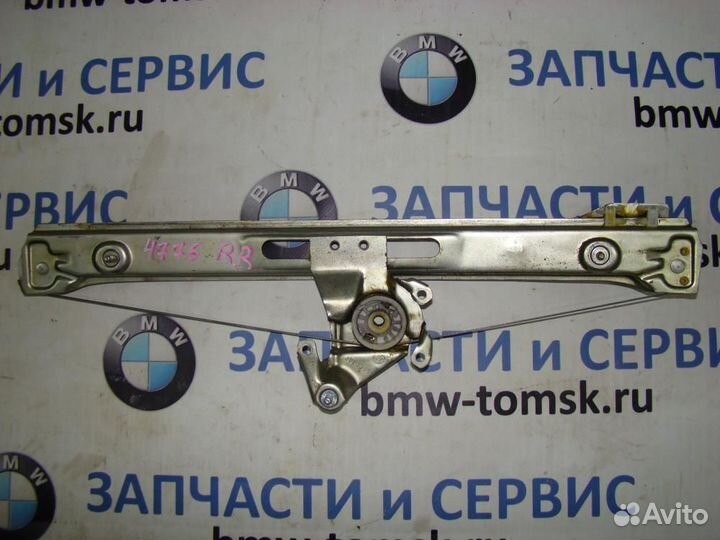 Стеклоподьемник задний правый bmw E46 2004 N46 2,0
