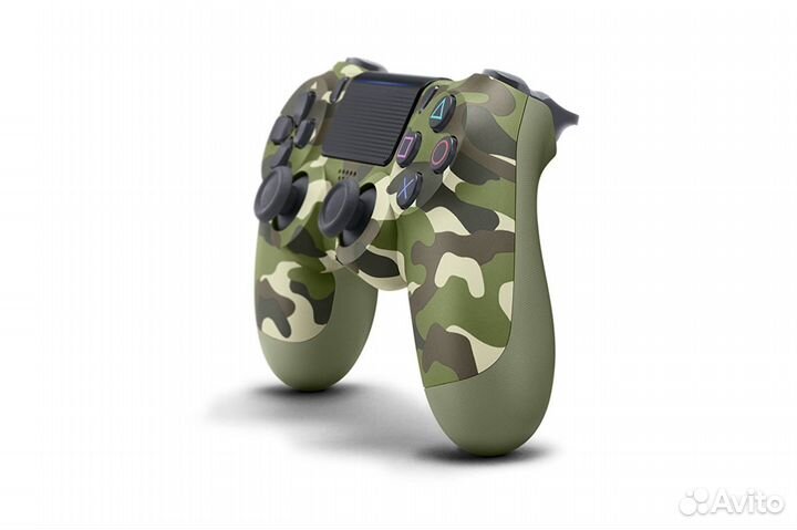 DualShock 4 v2 Green Camouflage / Зеленый камуфляж