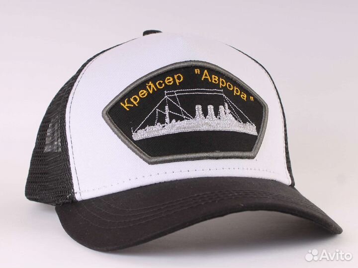 Бейсболка детская с вышитым шевроном 