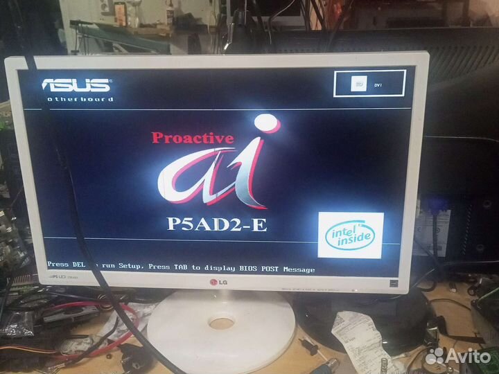 Мать на 775 с ддр2(4 слота) (склад)