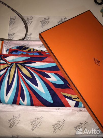 Платок hermes шерсть кашемир