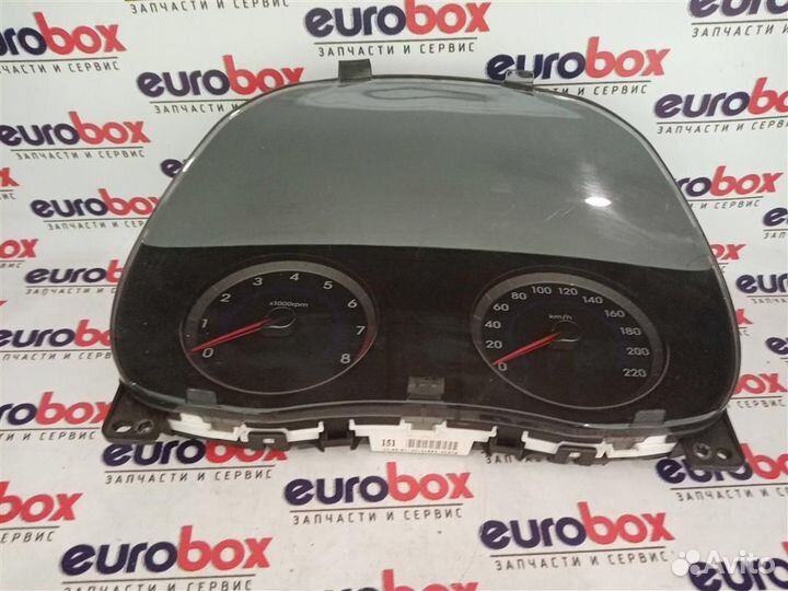 Панель приборов Hyundai Solaris 2010