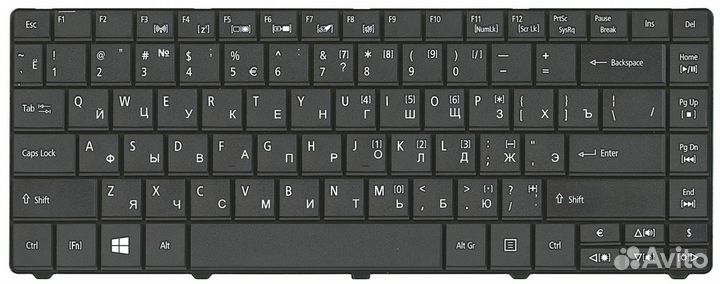 Клавиатура Acer E1-421, E1-431, E1-471