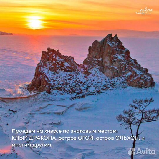 Туры на зимний Байкал 2024