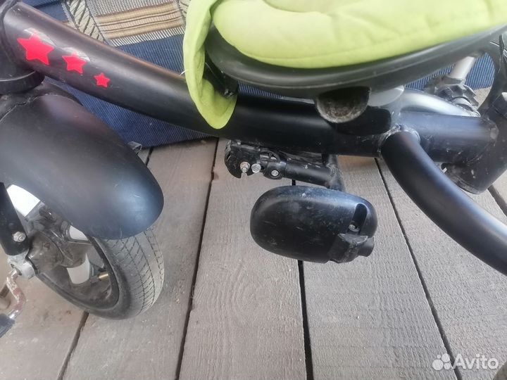 Детский велосипед с ручкой бу