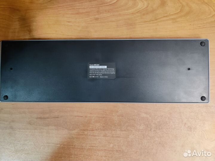 Беспроводная bluetooth клавиатура Seenda металл