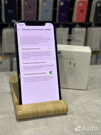 iPhone X 64gb Black Хороший