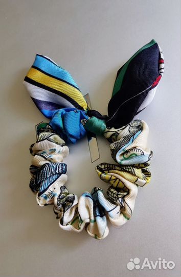 Резинки 100 проц.шелк для волос