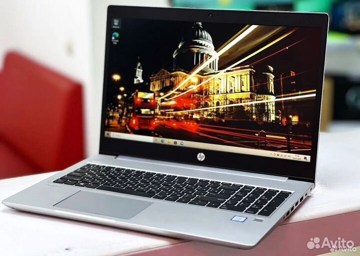 Ультрабук HP ProBook 15 / IPS / SSD/ алюминиевый к