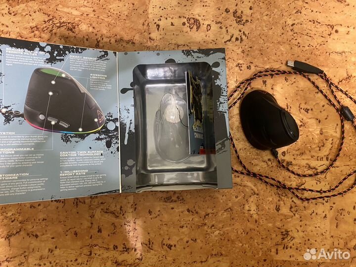 Вертикальная игровая мышь Canyon CND-SGM14RGB