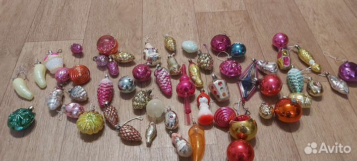 Елочные игрушки СССР