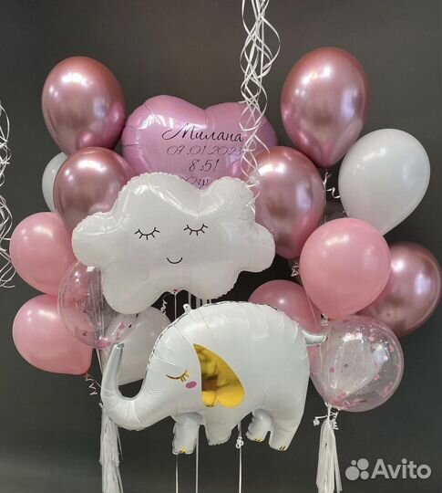 Шары на выписку