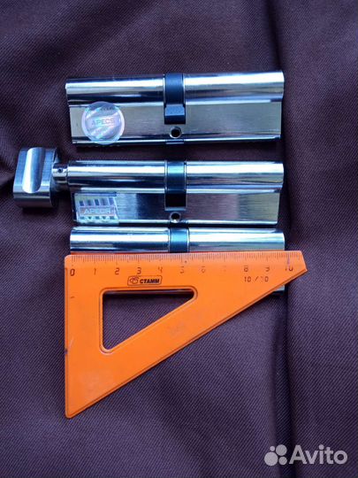 Личинки замка apecs 100 50*50 никель