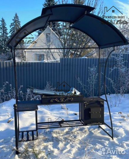 Мангал угловой