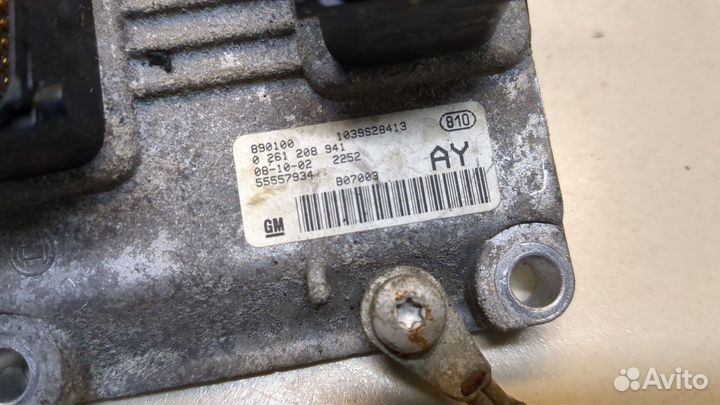 Блок управления двигателем Opel Corsa D