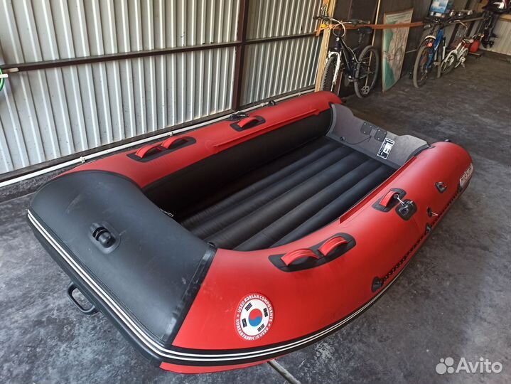 Лодка пвх mishimo 315 с мотором тозатцу 9,8