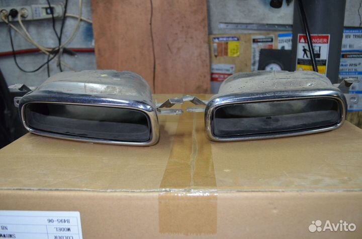 Насадка глушителя вольво хс90