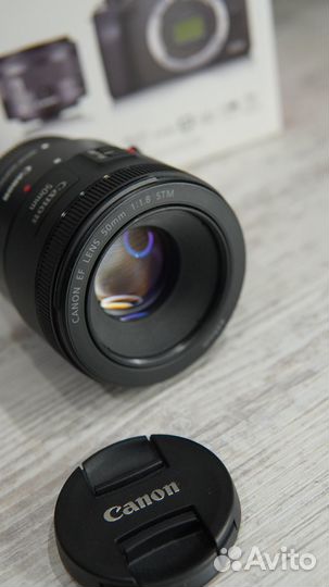 Объектив Canon EF 50mm f 1,8 stm