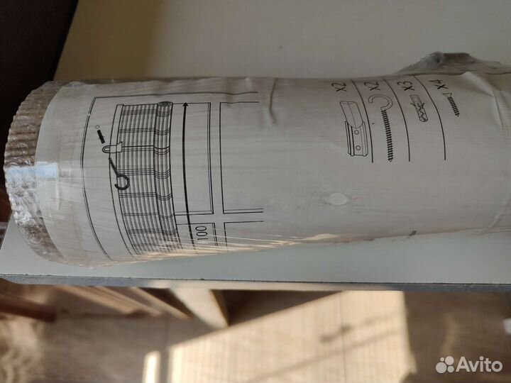 Бамбуковая штора рулонная