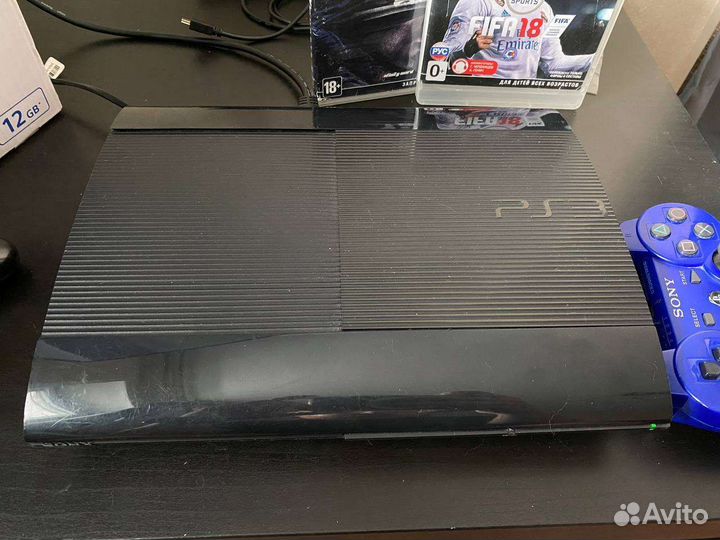 Sony PS3 super slim прошитая
