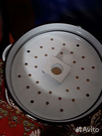 Мантоварка стальная эмалированная