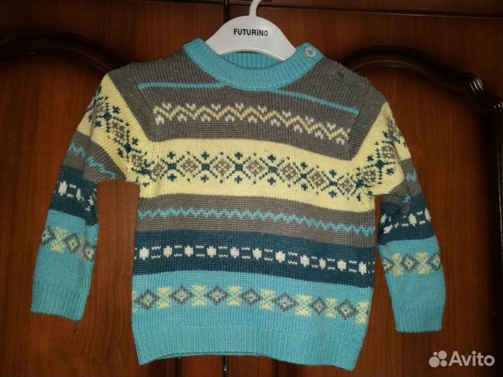 Свитер Мир детства на рост 86/92