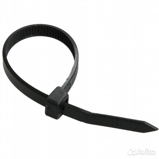 Хомут 3,6х200мм нейлон черные (100шт.) иэк