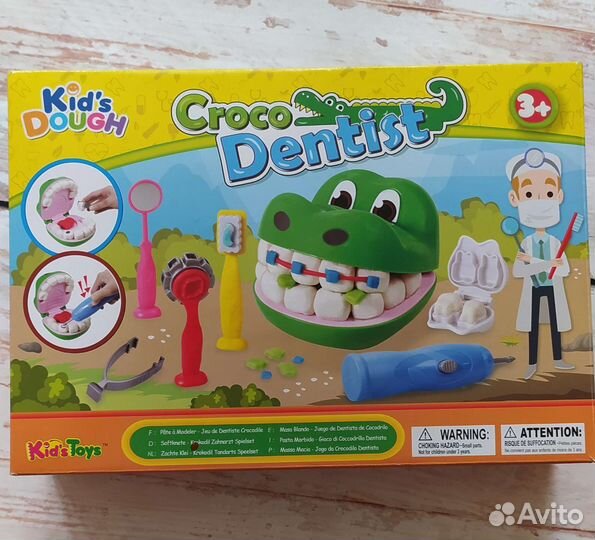 Игрушка крокодил-дантист