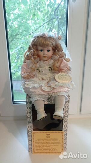 Фарфоровая кукла Англия Леонардо Leonardo