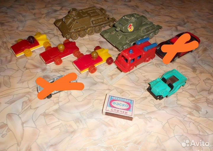 Машинки и трансформеры СССР и начала 90-х