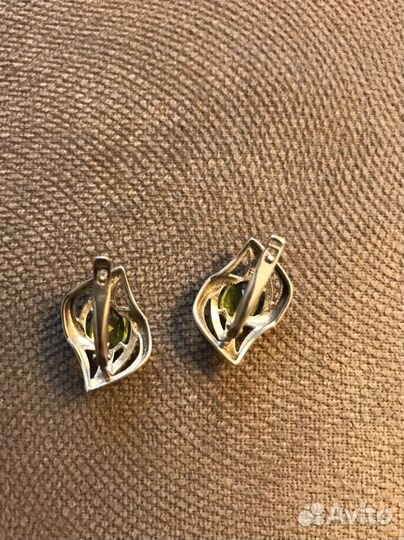 Серебряные серьги
