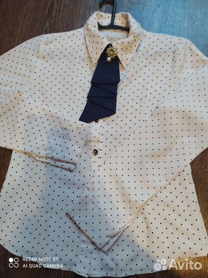 Блузки на девочку на 10-12 лет