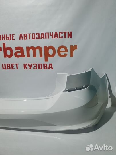 Бампер задний volkswagen polo с 2021г