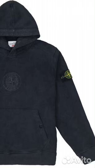 Stone island hooded sweatshirt