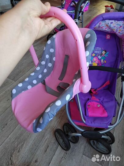 Коляска для кукол demi star