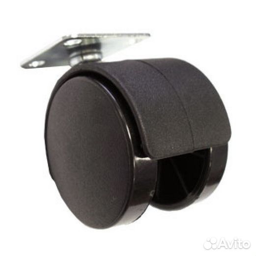 Опора колесная d50мм на площадке 38х38мм