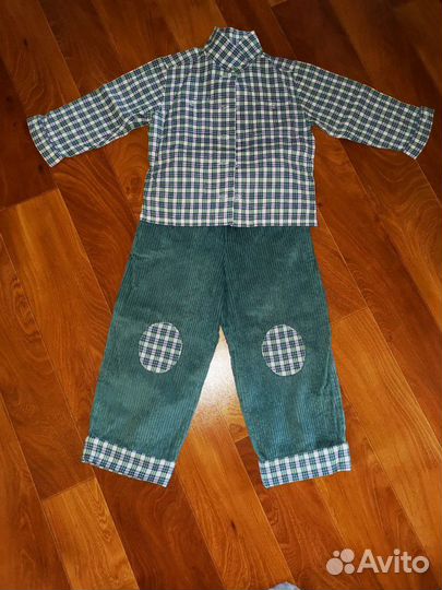 Костюм для ребенка: брюки +рубашка
