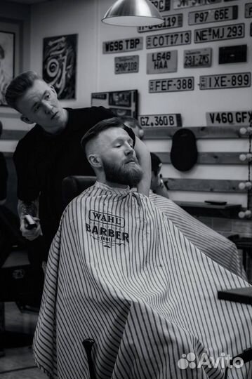 Барбер / мужские стрижки / тонирование головы