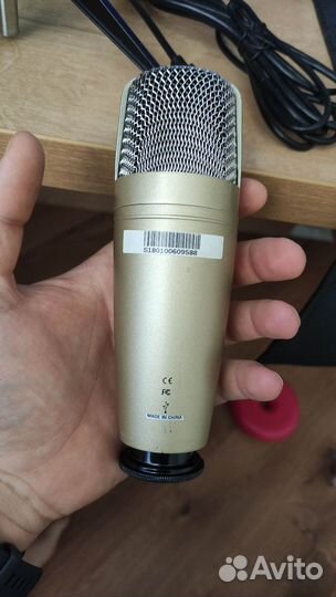 Студийный микрофон usb Behringer C-1U
