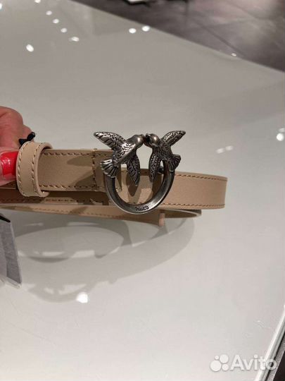 Pinko Ремень кожаный женский