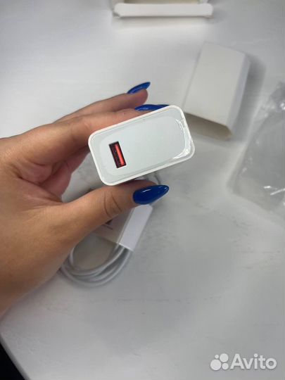 Быстрая зарядка (турбо) type c Xiaomi с проводом