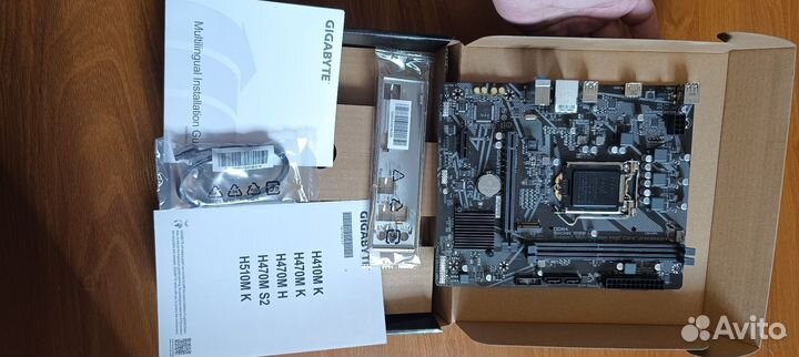Материнская плата gigabyte H470M K, LGA 1200