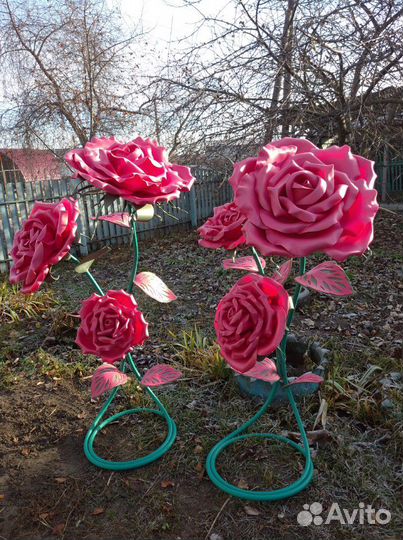 Торшер-роза