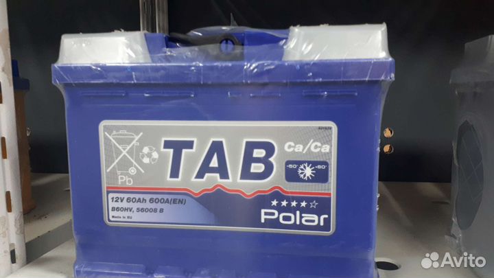 Аккумулятор 60Ач TAB Polar